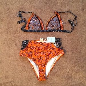 Never worn. New with tags cupshe bikini.